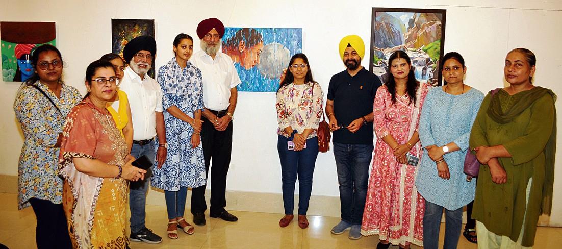 Works of 10 women artists on display at city art gallery
