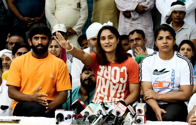 Top wrestlers resume railways duty, Sakshi Malik says will continue protest against WFI chief Brij Bhushan