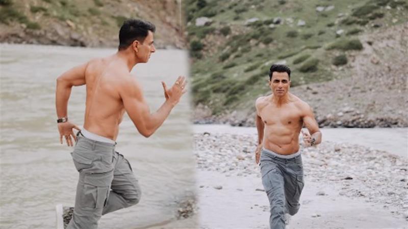 Sonu Sood is in Himachal's Kaza on a running expedition
