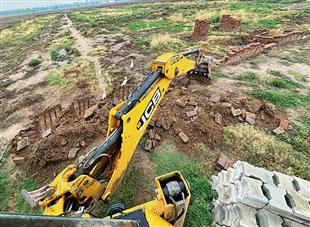 PDA demolishes 4 illegal colonies across district