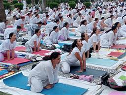 Ninth International Yoga Day: PM Modi calls coming together of more than 180 countries on India's call 'historic'