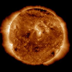 NASA's Sun-touching probe finds source of solar wind