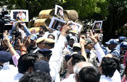 At IP university campus launch, 'Modi, Modi' slogans interrupt Kejriwal's speech