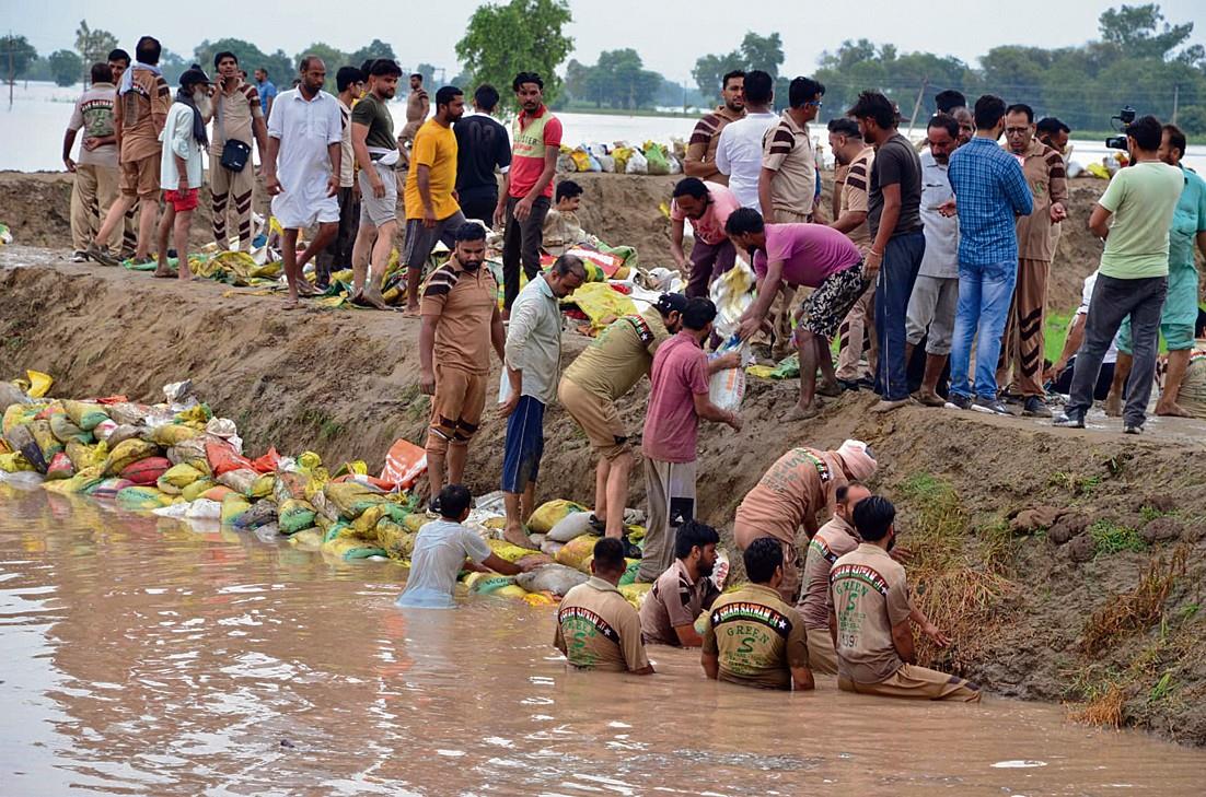 Flood-like situation prevails in 80 villages of Fatehabad district