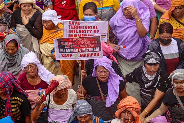 2 women paraded naked in Manipur sexual violence video move Supreme Court against state govt and Centre