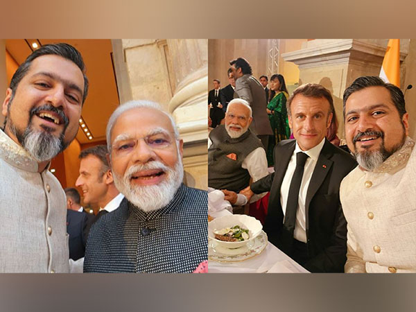Ricky Cage assiste à un dîner d’État en l’honneur du Premier ministre Modi organisé par le président français Emmanuel Macron