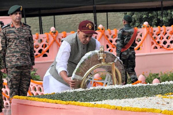 India will not hesitate to cross LoC: Rajnath Singh says in Ladakh on Vijay Diwas