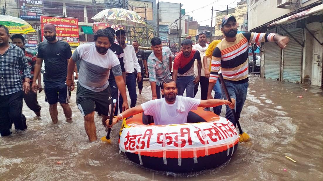 Civic body's monsoon-ready claim belied in Ambala City