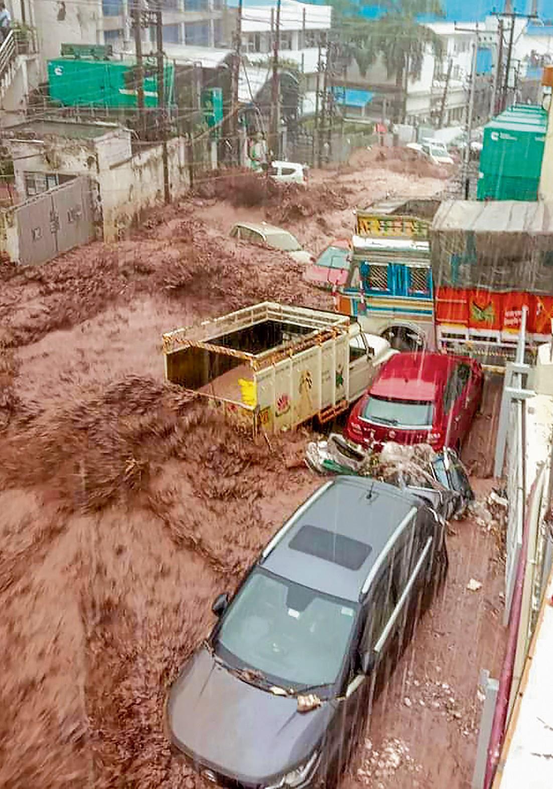 Worst rain crisis, Himachal pegs its losses at Rs 4,000 cr