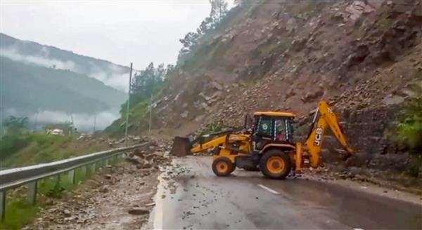 Uttarakhand: Heavy rains wash away part of Badrinath highway, pilgrimage disrupted