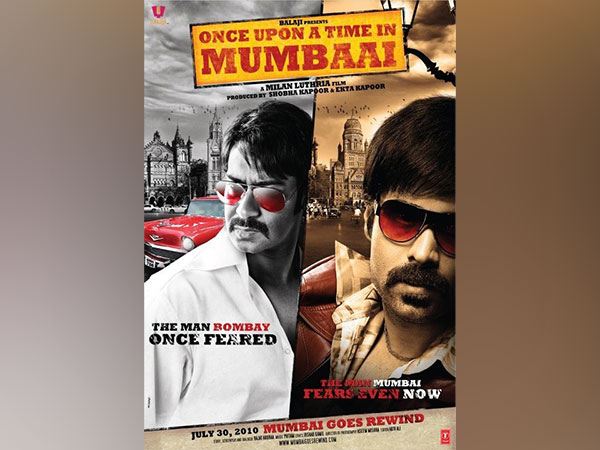 Ajay Devgn celebrates 13 years of 'Once Upon a Time in Mumbaai'