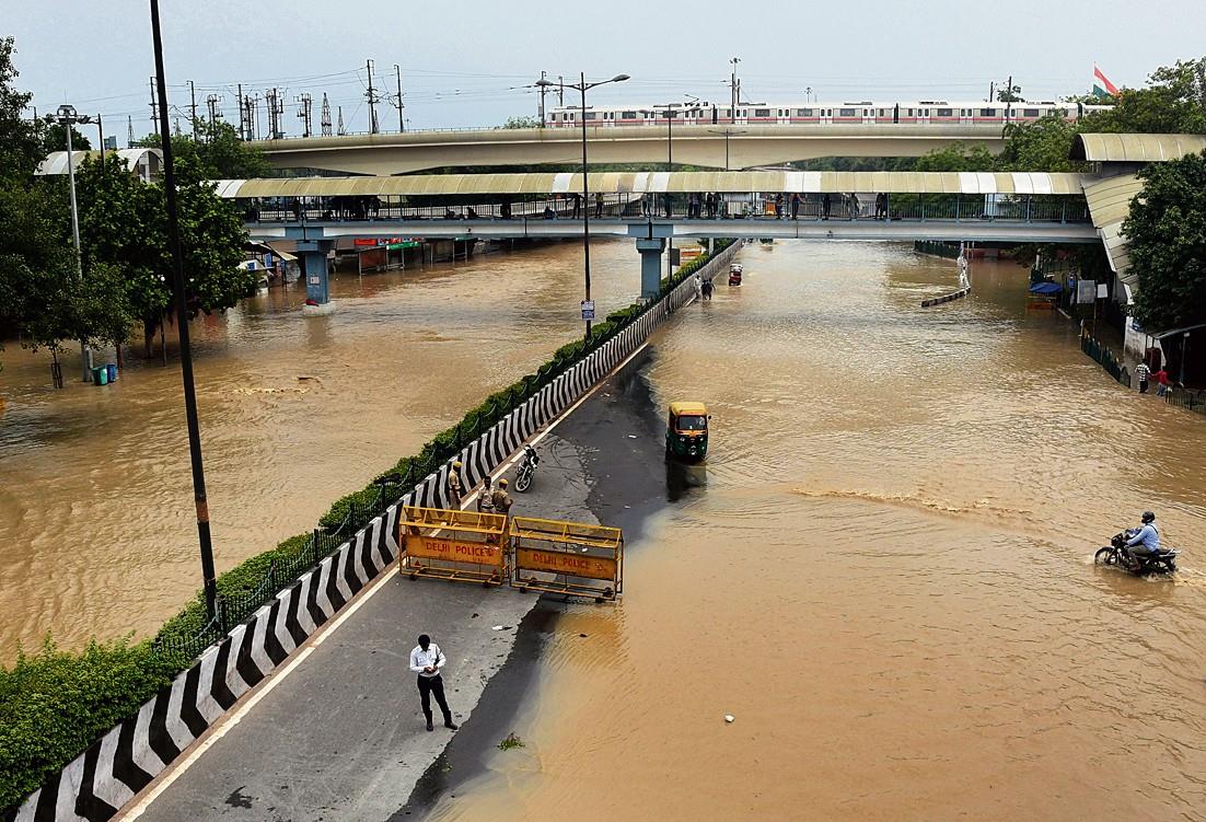 Deluged Delhi stares at drinking water shortage