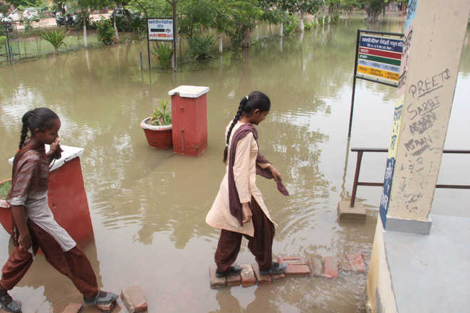 Khalsa Aid, Hakumatpuri extend a helping hand to flood-hit schools in Jalandhar