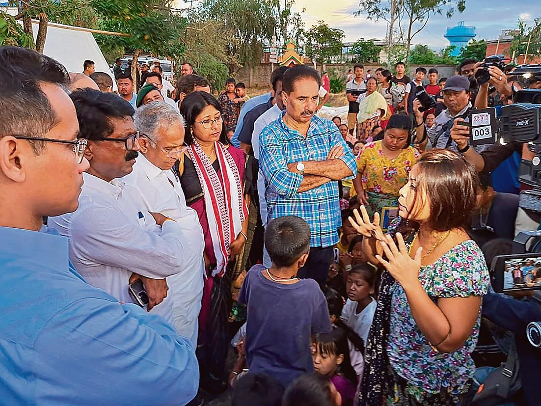 CBI lodges Manipur video case FIR; Oppn MPs visit Kuki, Meitei camps