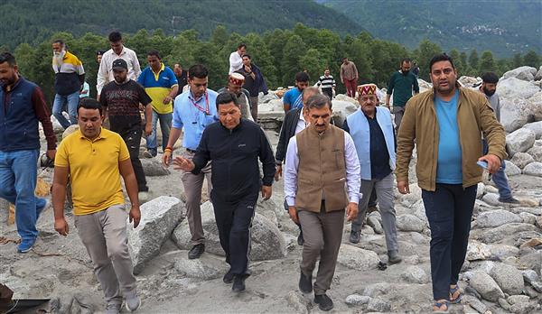 CM Sukhu seeks Rs 2,000 crore interim relief from Centre as Himachal deals with aftermath of devastating rains