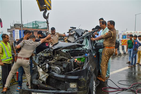 Bus involved in Meerut expressway accident that killed 6 had been challaned 15 times before: Police