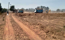 Illegal mining weakens Ghaggar embankments