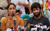 Wrestlers Vinesh, Bajrang say they did not run away from trials; good to see youngsters fighting for their rights