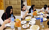 Anju's latest video from Pakistan: Watch Fatima in ‘burka’ enjoy dinner with hubby Nasrullah’s friends