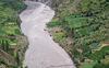 40 bigha land damaged by flooded Chenab