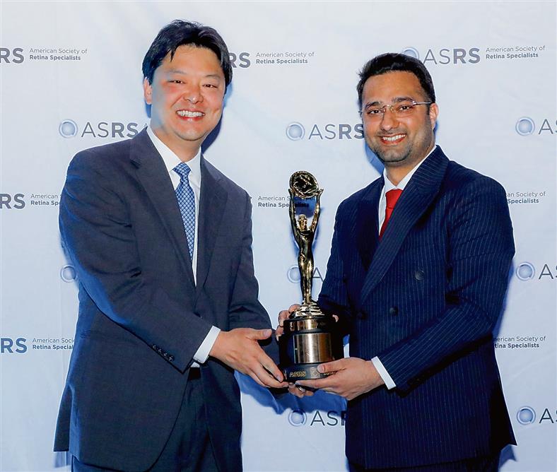 Amritsar's retina surgeon Dr Veer Singh gets Rhett-Buckler award in USA