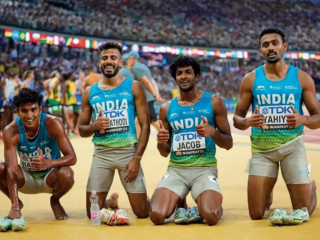 Athletics World Championships: Men’s 4x400m relay team set pulses racing, qualify for 1st final