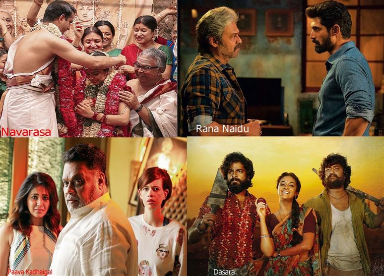 With the boom of OTT platforms, creative and culturally rich offerings from  the Malayalam, Kannada, Tamil and Telugu industries have seen a sudden  spurt in viewership. Here's a closer look : The