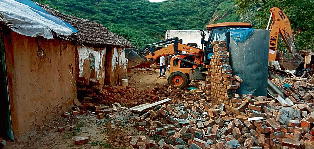 Nuh flare up: Demolitions continue in Nuh, 9 sites cleared