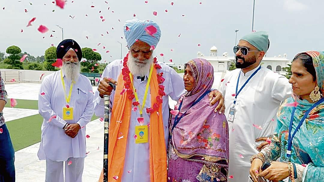76 years on, siblings reunite at Gurdwara Kartarpur Sahib