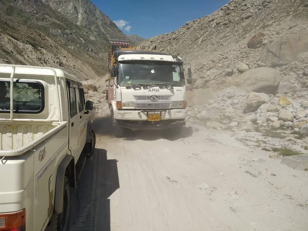 Gramphu-Kaza highway thrown open after a month