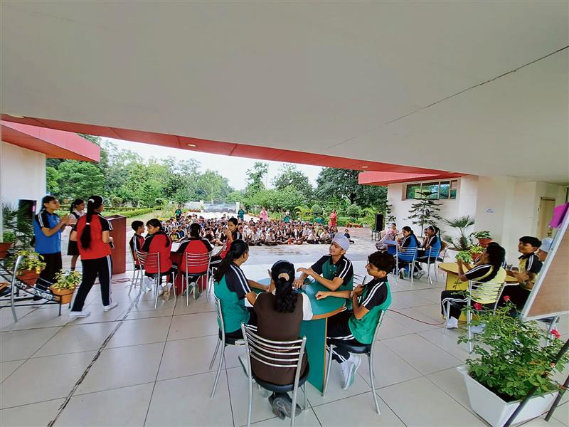 Mount Carmel School, Zirakpur, holds inter-house quiz competition