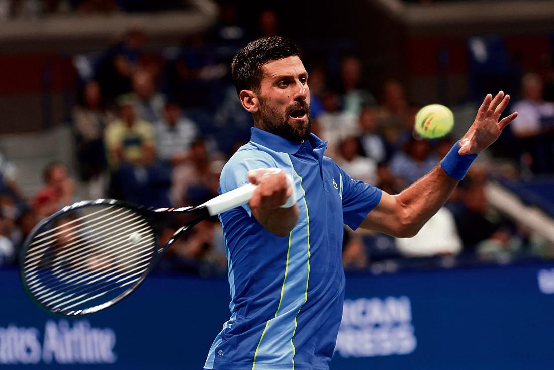 Return of the king: Djokovic eases into second round; win guarantees he will nudge Alcaraz off top spot