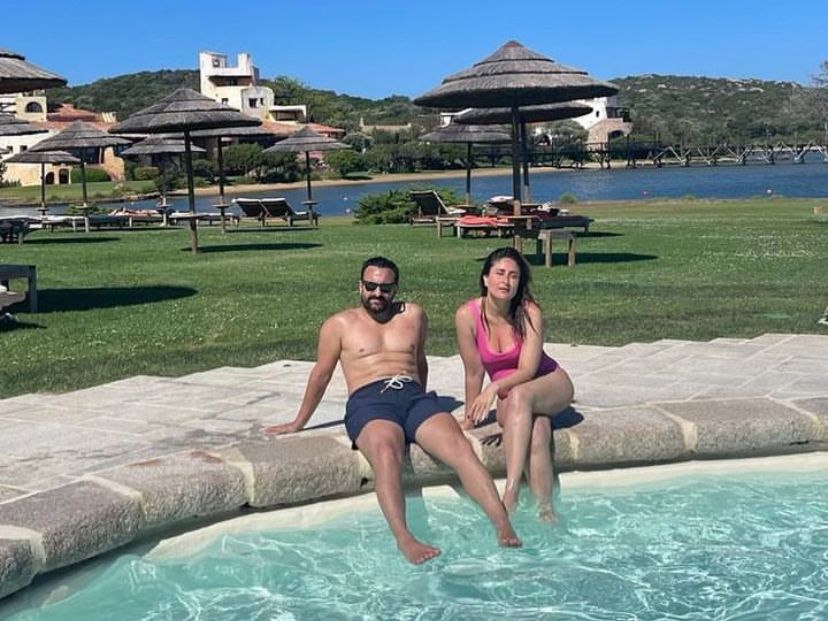 Kareena Kapoor shares 'gorgeous pool-side' picture of Saif Ali Khan that hubby chose for her to post on birthday