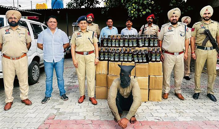 Jalandhar resident arrested with 75  cases of illicit liquor