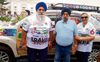 64-year-old turban traveller sets out on journey of 200 countries