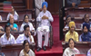 Wheelchair-bound former PM Manmohan Singh attends Rajya Sabha, votes against Delhi services bill