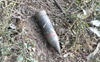 Rusted mortar shell defused in J-K's Samba