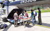 Roads blocked, 4 Kullu patients airlifted to Chandigarh