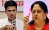 Congress pacifies sulking Pilot, BJP still in dilemma over Vasundhara
