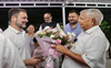 Rahul Gandhi meets RJD supremo Lalu Prasad