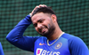Rishabh Pant catches up with Indian training camp in Alur ahead of Asia Cup 2023