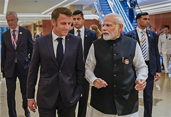 PM Modi holds bilateral meets with French President Macron, German Chancellor Scholz, Canadian PM Trudeau