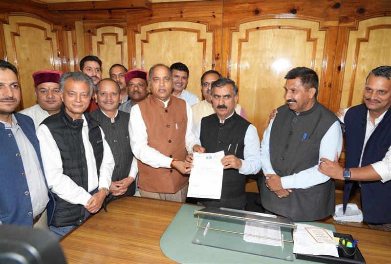Himachal BJP MLAs donate one month’s salary towards state disaster relief fund