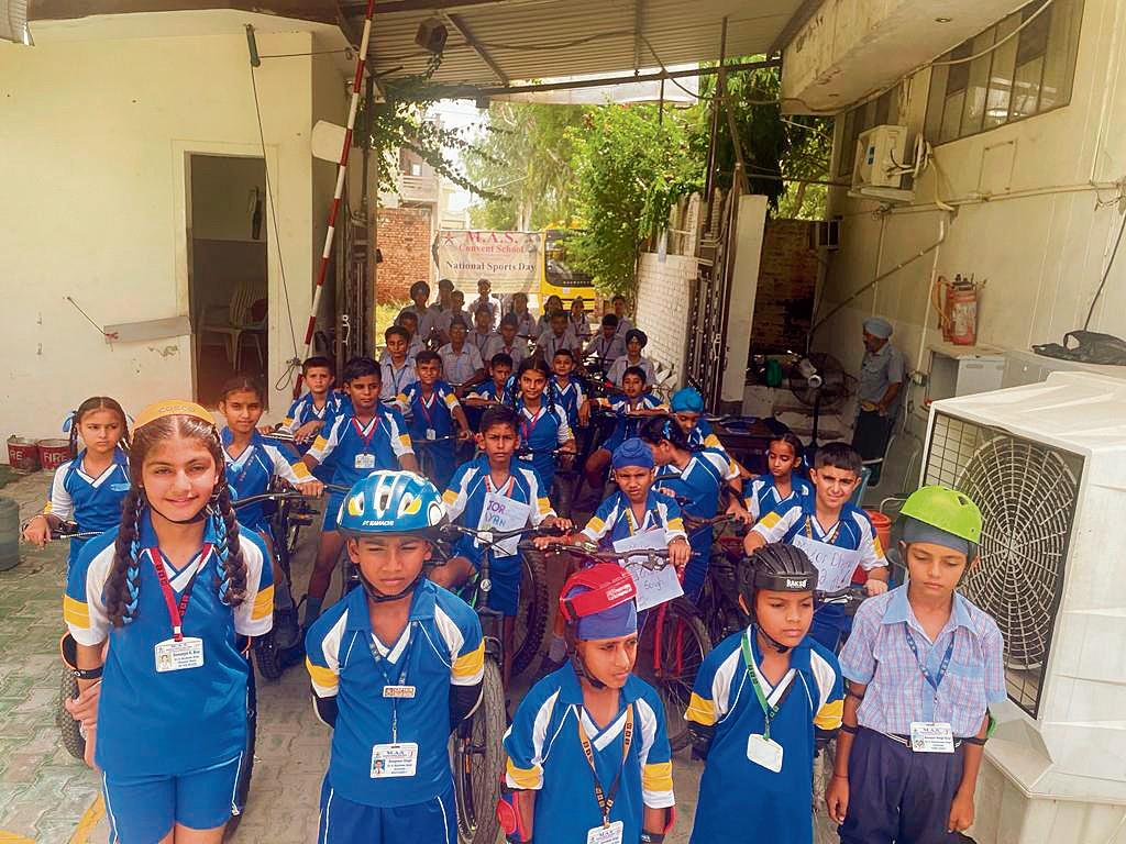 Major Ajaib Singh Convent School, Jeonwala, celebrates Sports Day