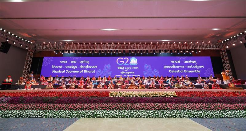 Medley of Indian musical traditions regales G20 guests