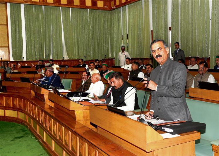 Declare rain disaster a national calamity, Himachal CM moves resolution in Vidhan Sabha