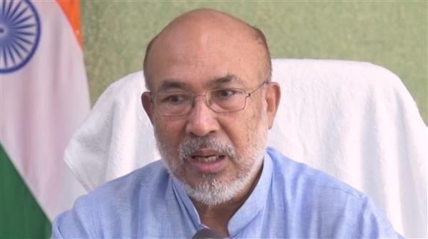 Mob tries to attack Manipur CM Biren Singh’s ancestral house in Imphal