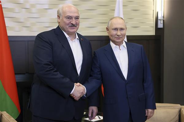Putin meets leader of Belarus, who suggests joining Russia’s move to boost ties with North Korea
