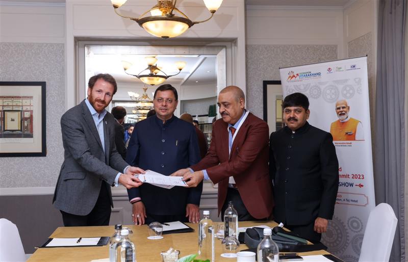 Uttarakhand govt signs MoU of investment worth Rs 2,000 crore with Poma Group