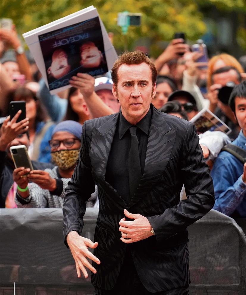 Nicolas Cage thrilled by the idea of being aged for The Retirement Plan
